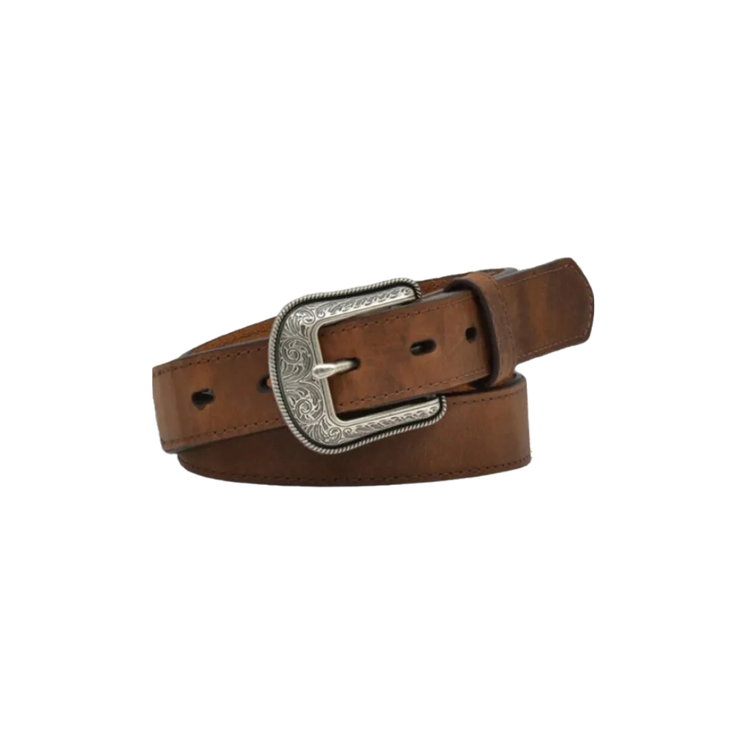 3D Belt Kid's Classic Smooth Western Brown Belt