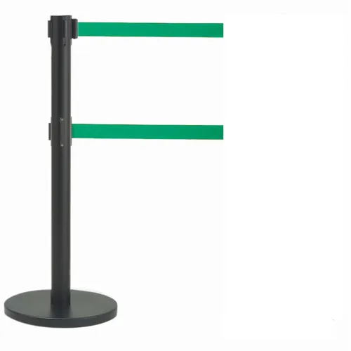 AARCO Products HBK-27GR Crowd Control Stanchion