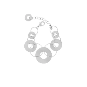 Alaya Chunky Bracelet Silver Plating