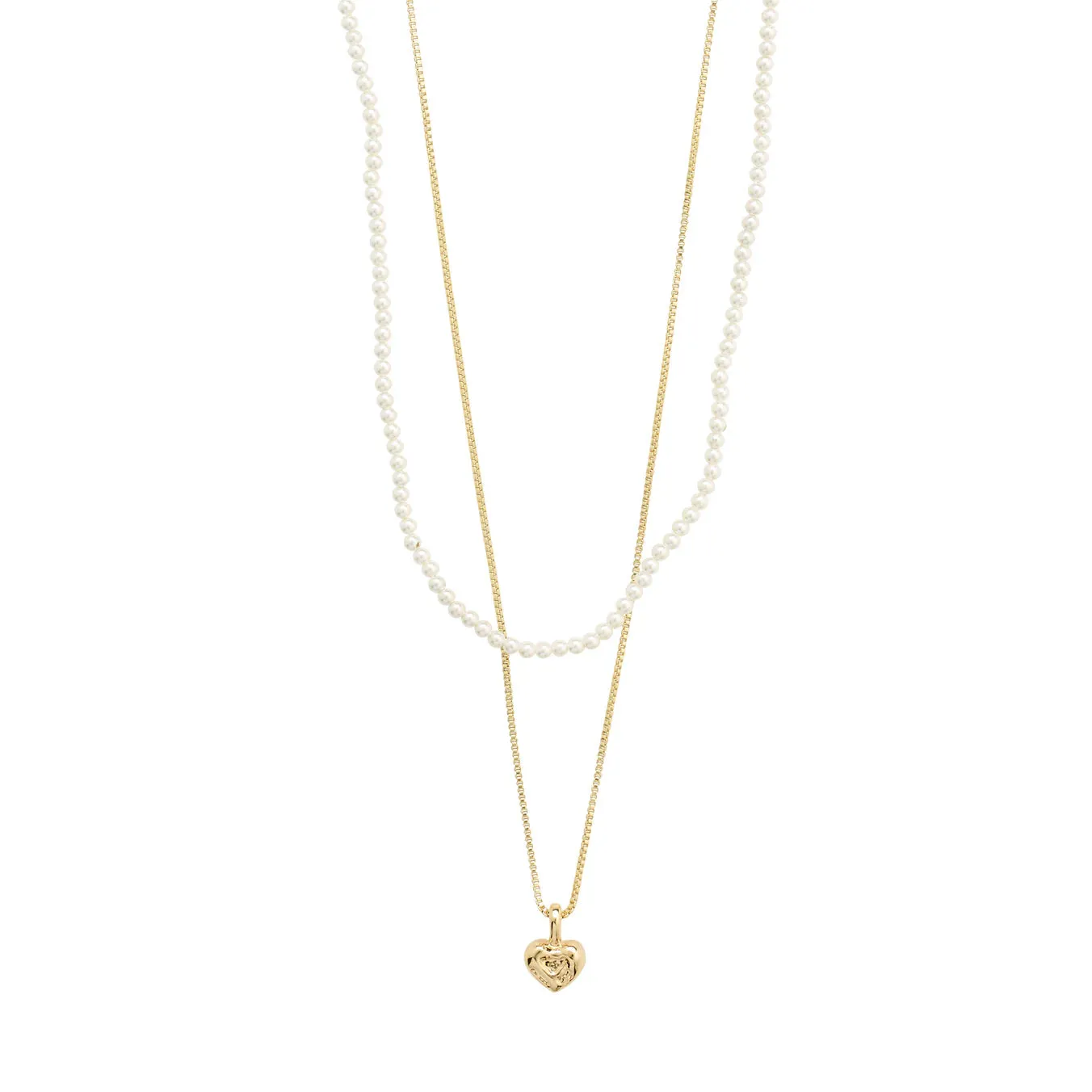 Arlet Gold Plated 2-in-1 Necklace Set