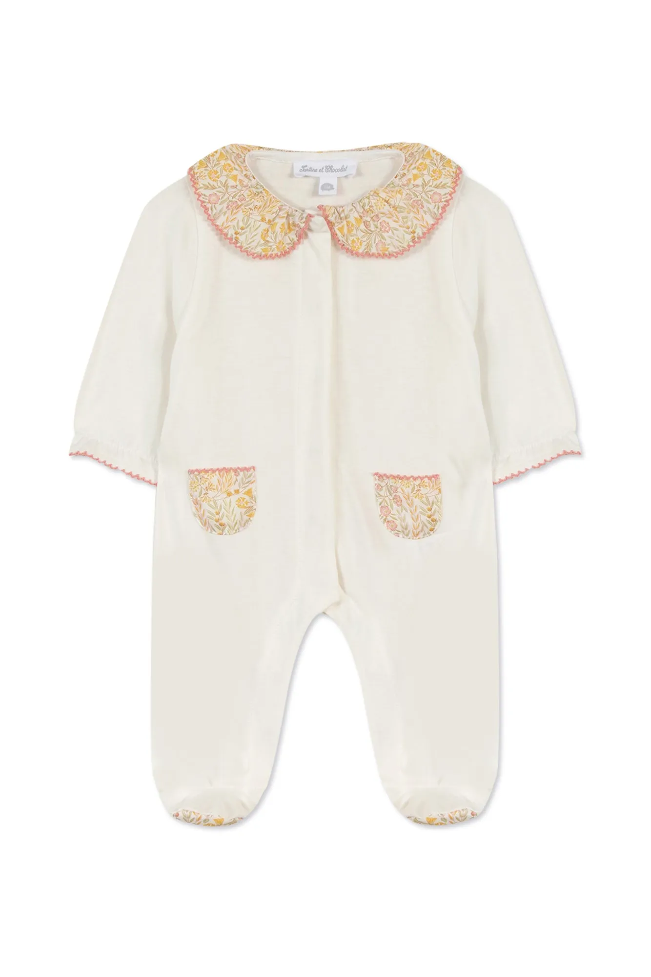 Babygrow - Ecru Liberty