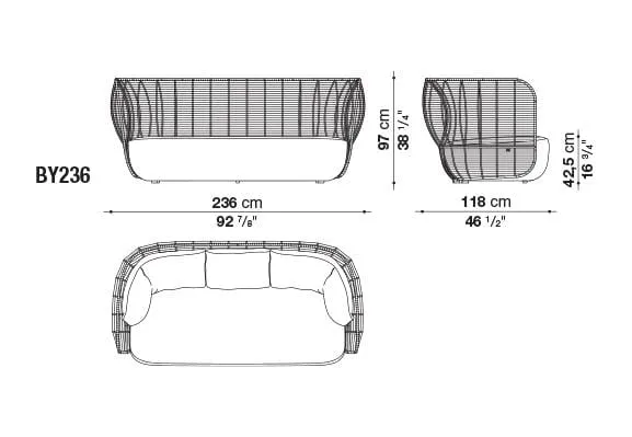 Bay Outdoor Sofa