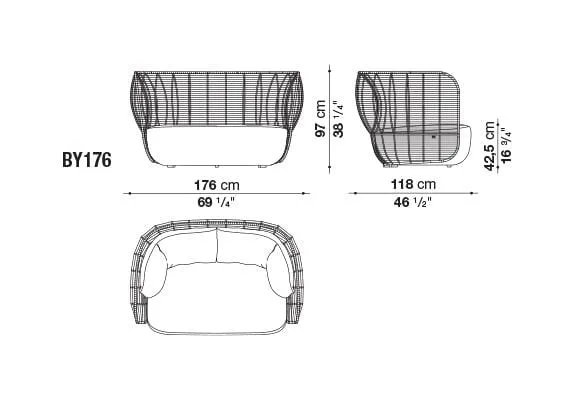 Bay Outdoor Sofa