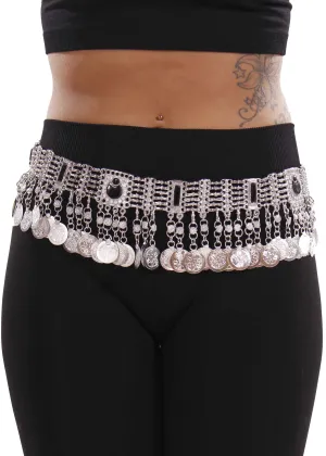 Belly Dance Gem Belt with Coins | JAMOA SOLEIL