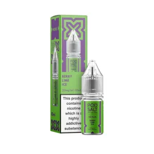 Berry Lime Ice 10ml Nic Salt E-Liquid by Nexus