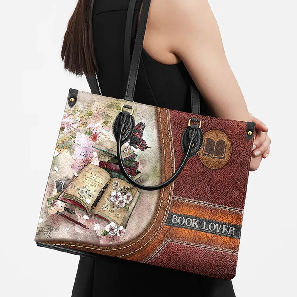 Book Lovers 3 Leather Bag - Best Gifts For Book Lovers - Women's Pu Leather Bag