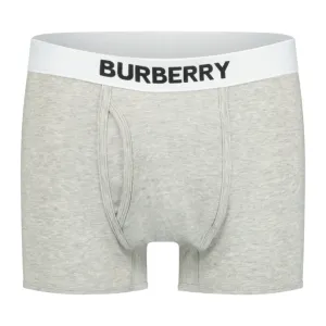 BURBERRY 'TRURO' COTTON JERSEY BOXERS GREY (ONE UNIT)