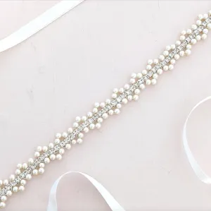 Crystal and Pearl Belt