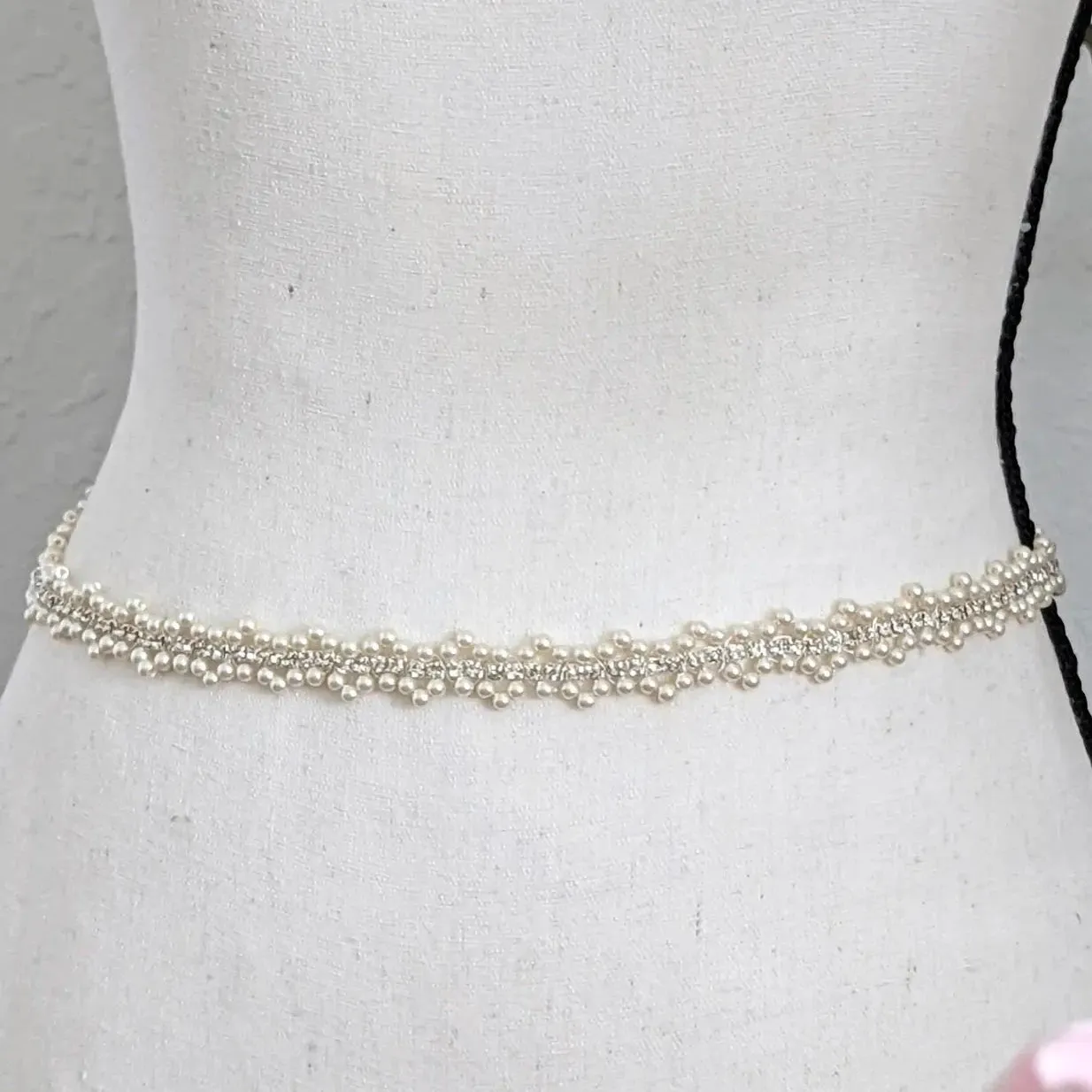 Crystal and Pearl Belt