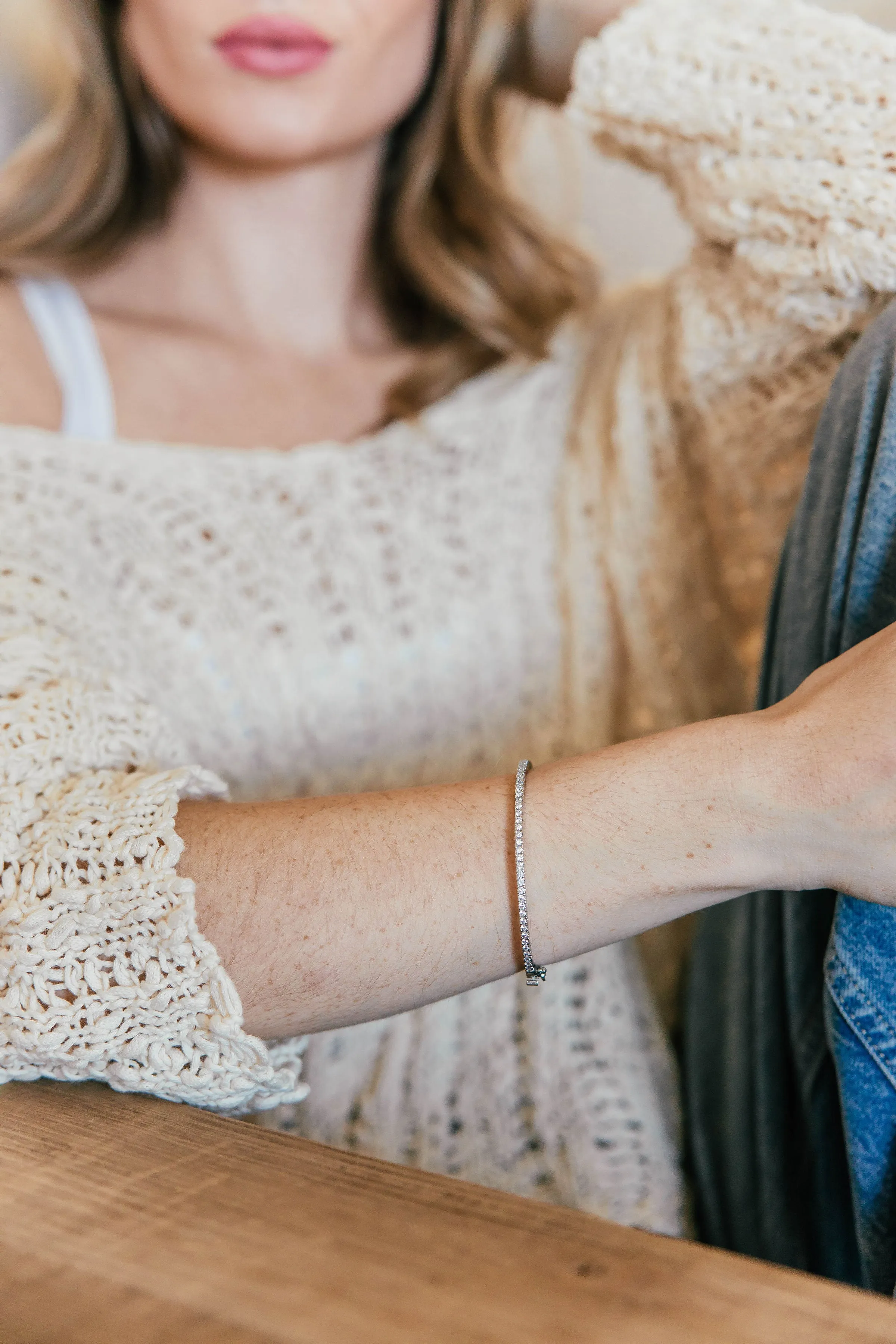 Crystal Cascade Bangle