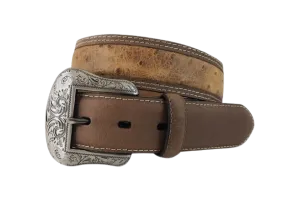 Gem Dandy Men's Rustic Ostrich Belt