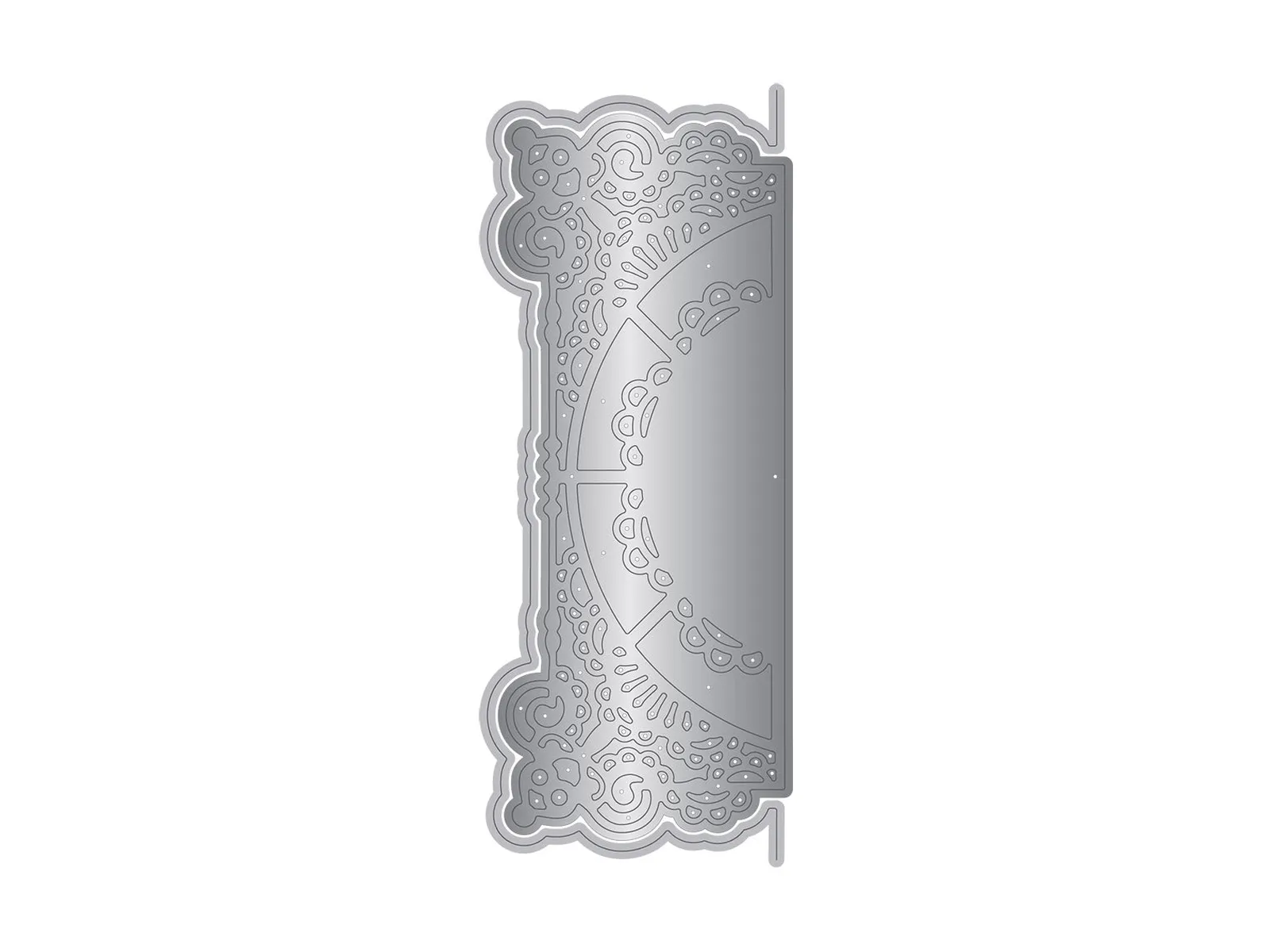 Gemini Frame Edge Embossing Folder & Die - Regal Elegance