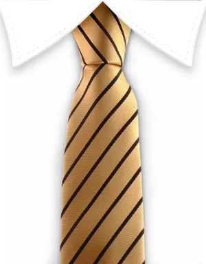 Gold Skinny Tie