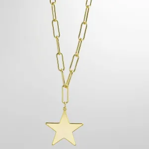 Golden Star Necklace K11