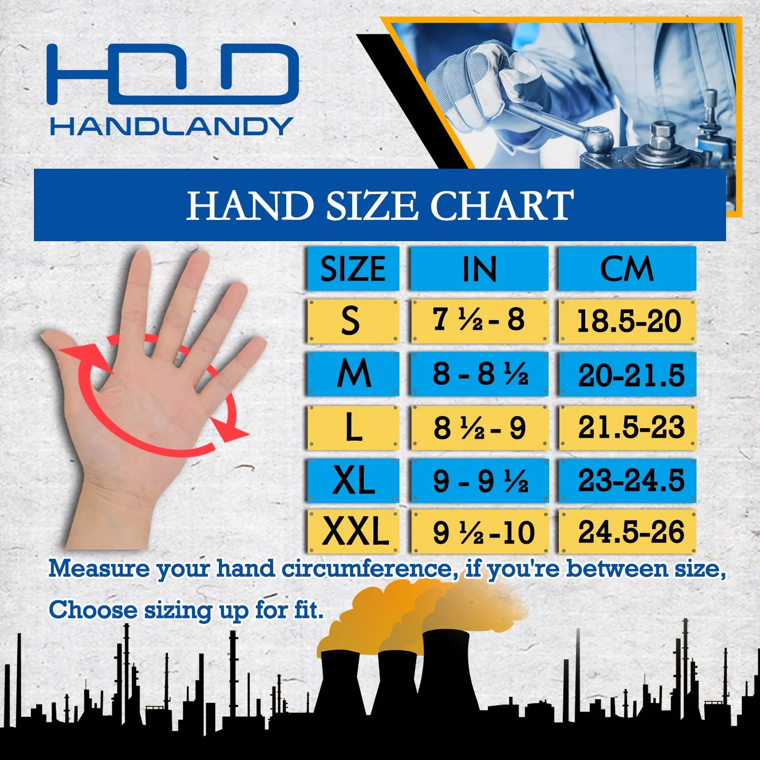 Handlandy Wholesale Men Work Gloves for Driver Genuine Grain Cowhide 1211 (36/72/120 Pairs)