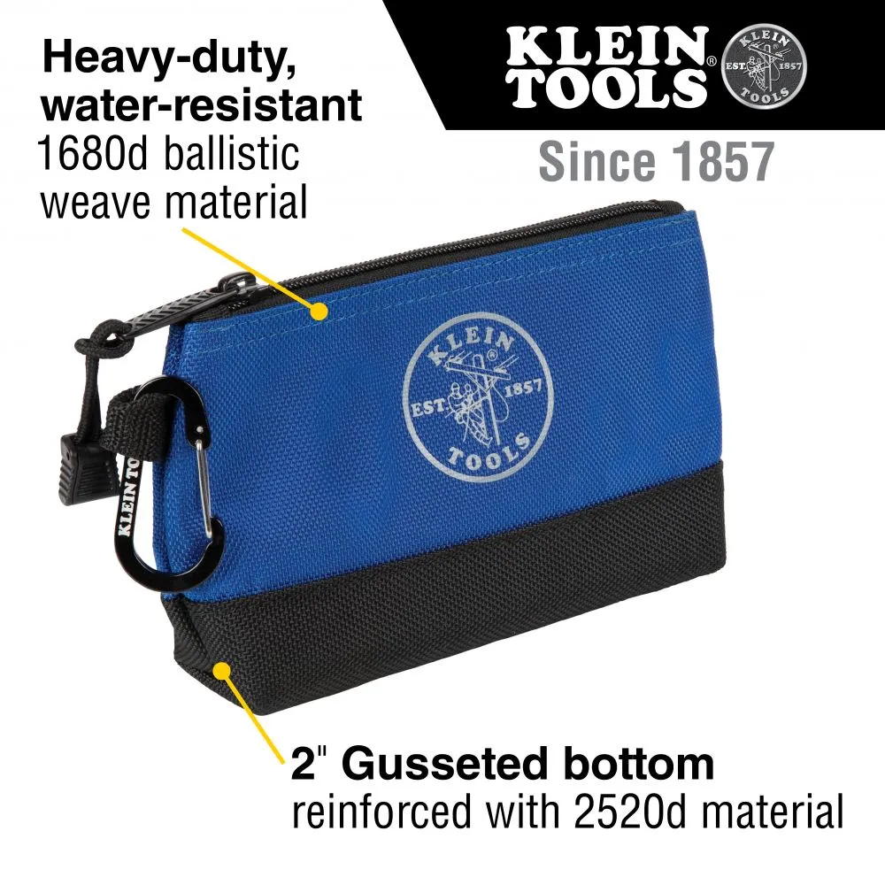 Klein 55559 Stand-up Zipper Bags, 7" and 14", 2-Pack