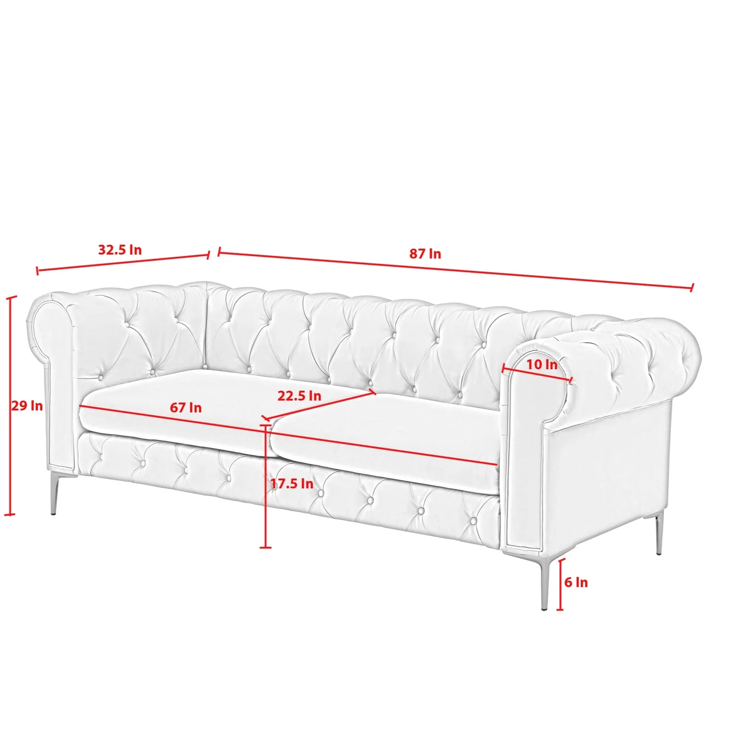 Lisa Chesterfield Sofa