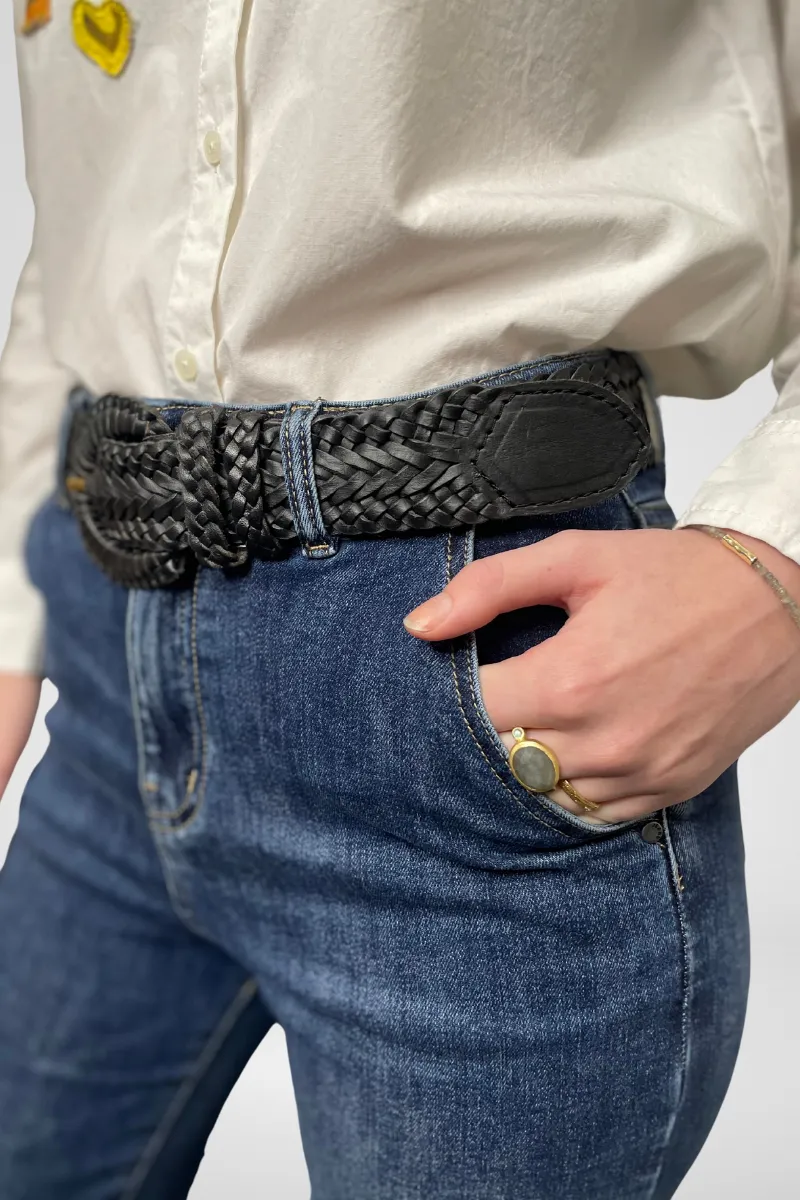 Lucia Braided Belt By Origen Imports