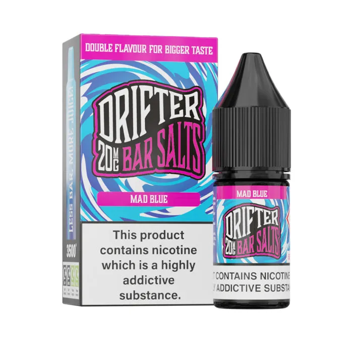 Mad Blue Nic Salt E-Liquid by Drifter Bar Series