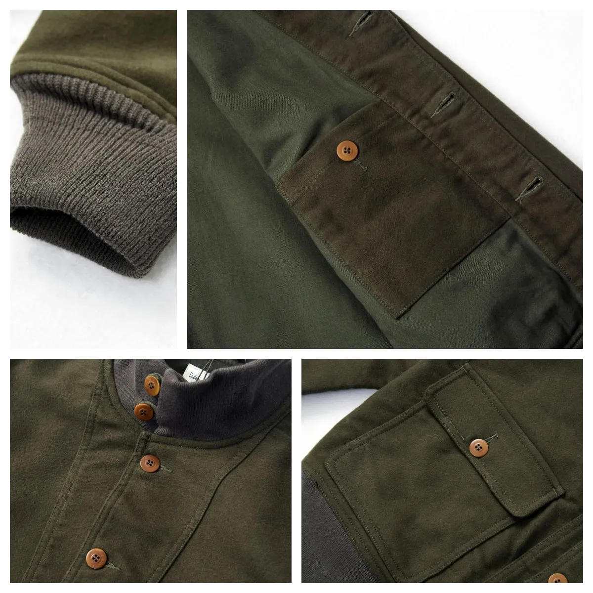 Men's Olive Type A1 Bomber Jacket