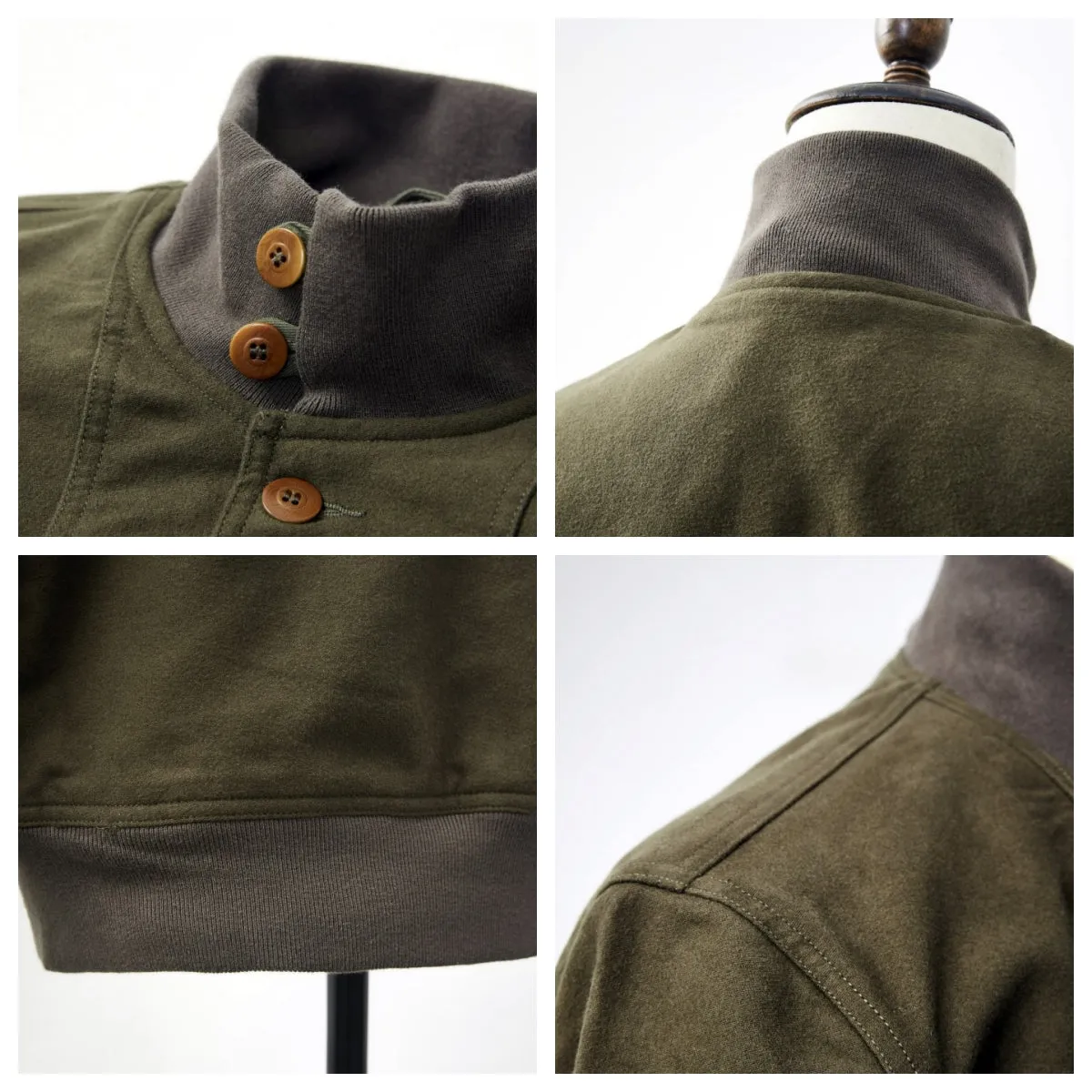 Men's Olive Type A1 Bomber Jacket