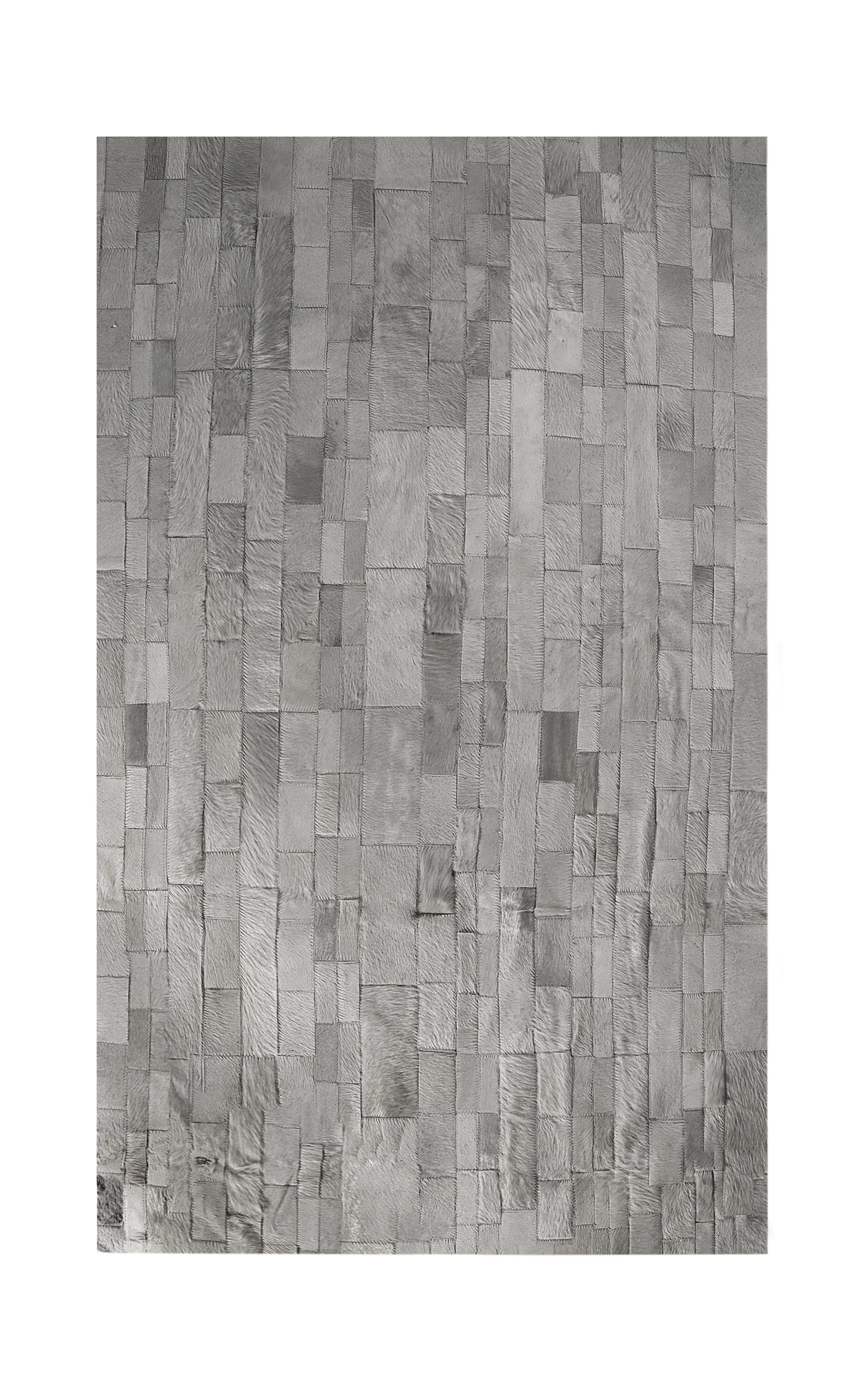 Natural Home Decor Madrid Cowhide Stitched Rug-1-Piece