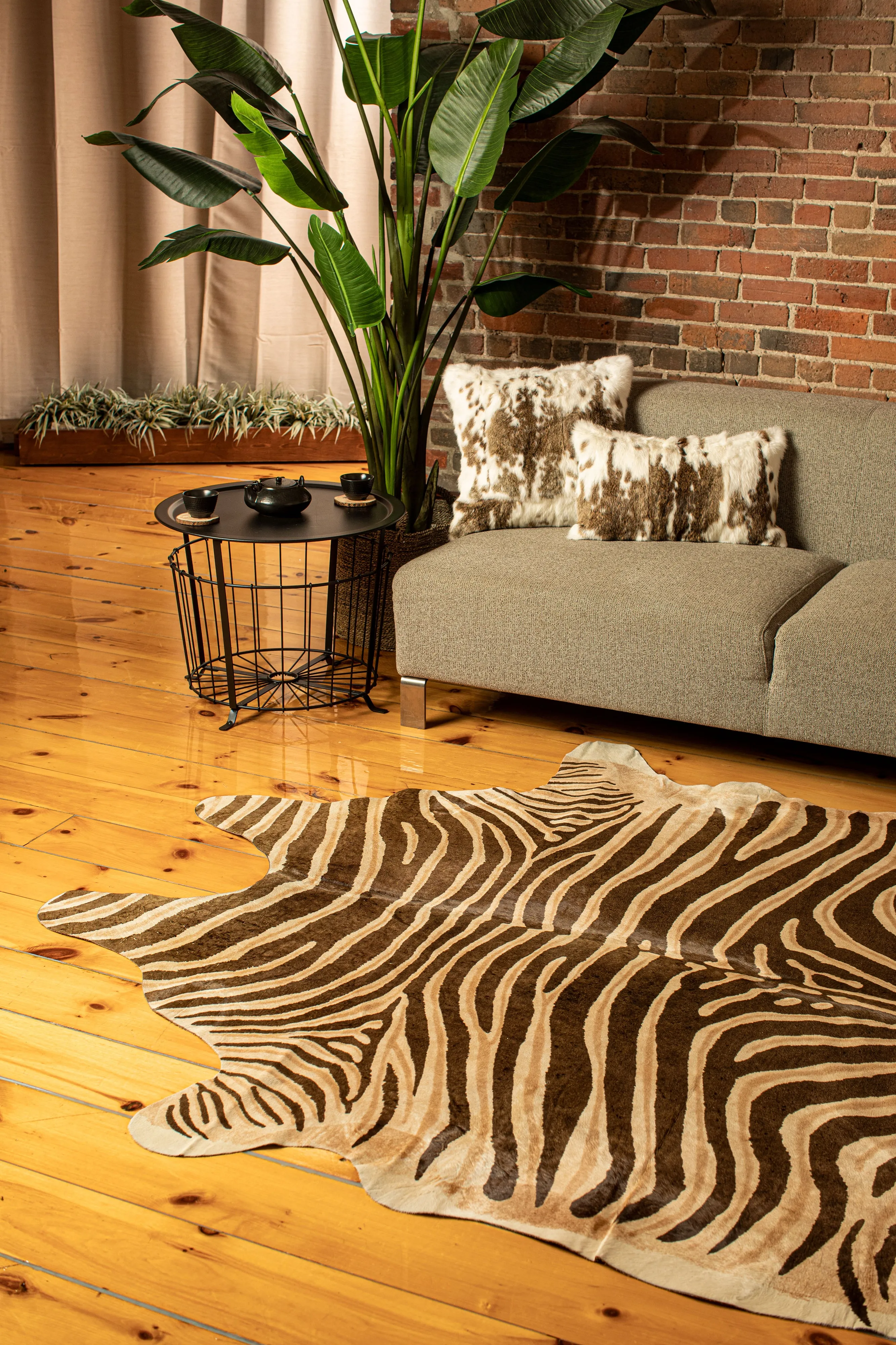 Natural Home Decor Togo Cowhide Rug-1-Piece