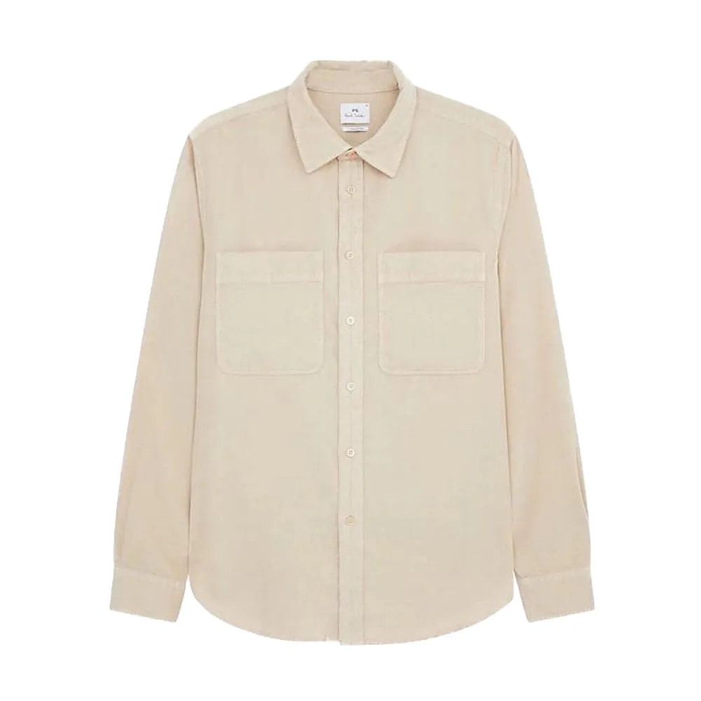 PAUL SMITH Casual Fit LS Shirt - Light Beige