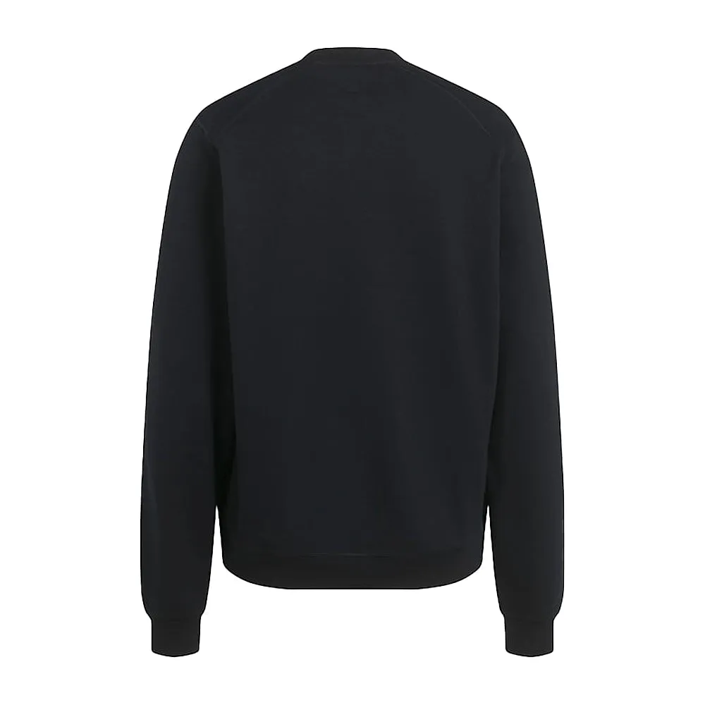 RAPHA Cotton Sweatshirt - AGR Black/White