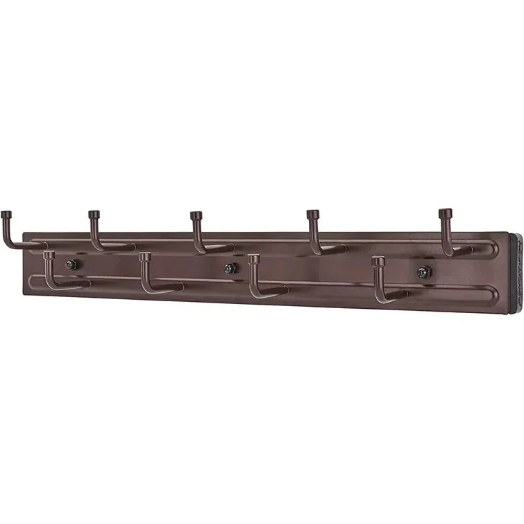 Rev-A-Shelf Belt Rack Oil Rubbed Bronze 14" Pull Out Closet Organization BRC-14ORB