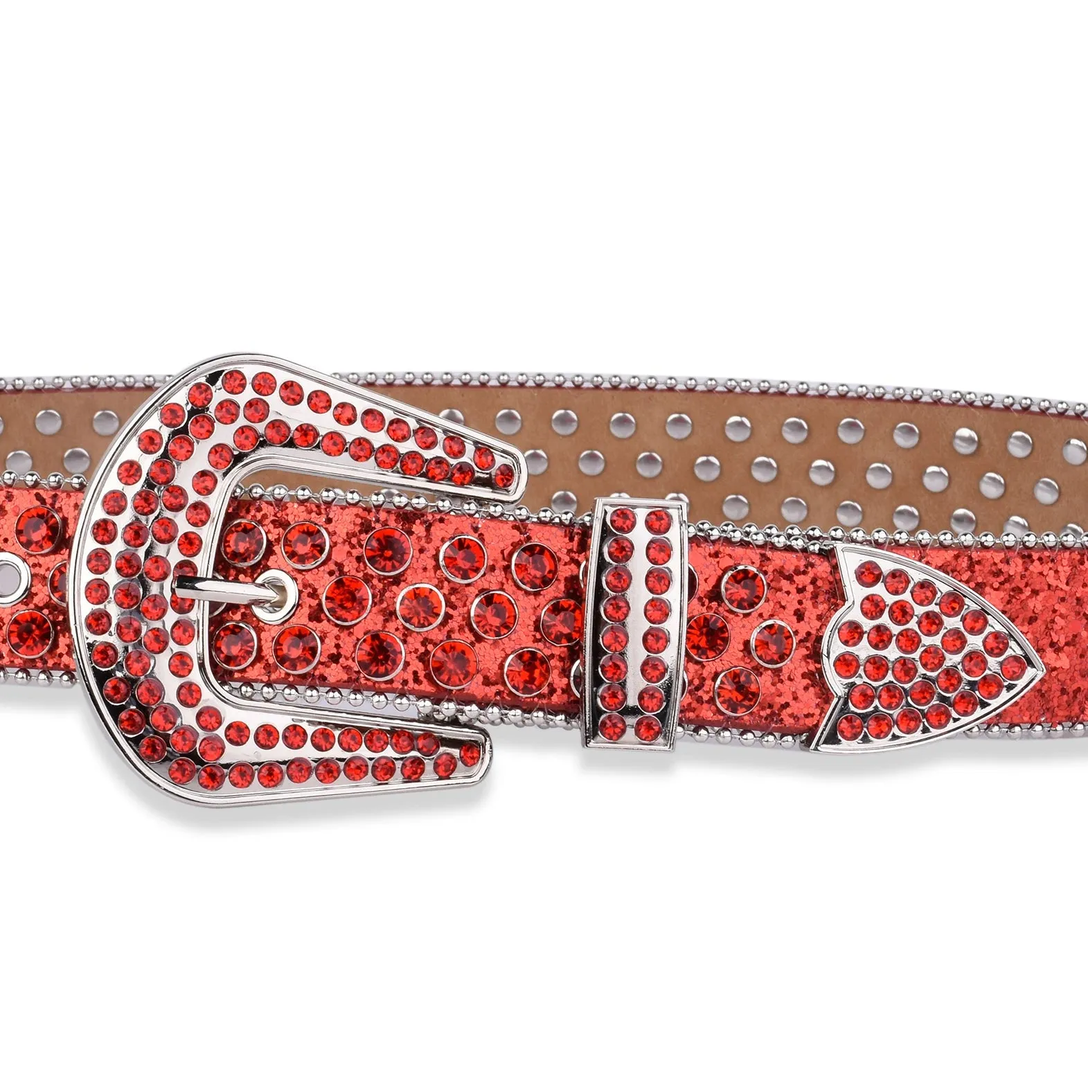 Rhinestone Belt Chic Western Jeans Sparkle Crystal Denim Belt