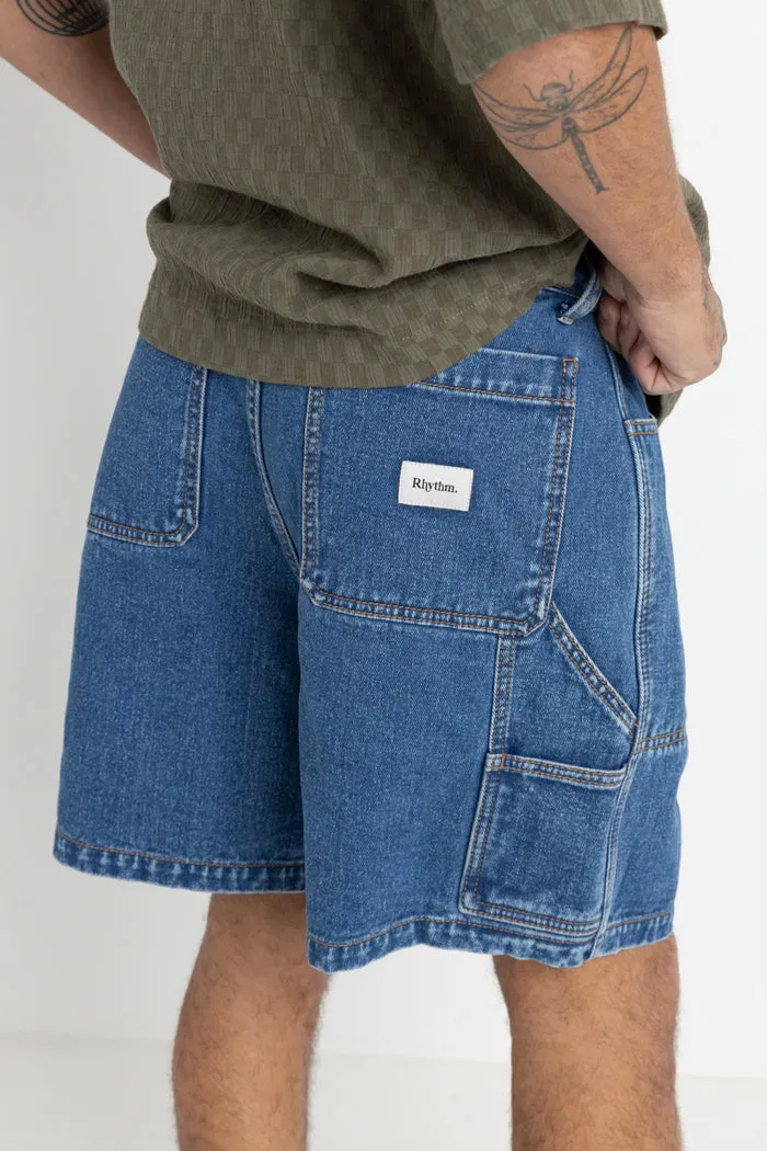 Rhythm Slacker Denim Short - INDIGO