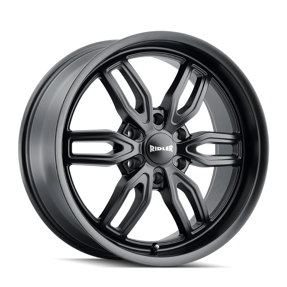 RIDLER 609 | MATTE BLACK | 6x139.7 | 22x9.5 | 30mm