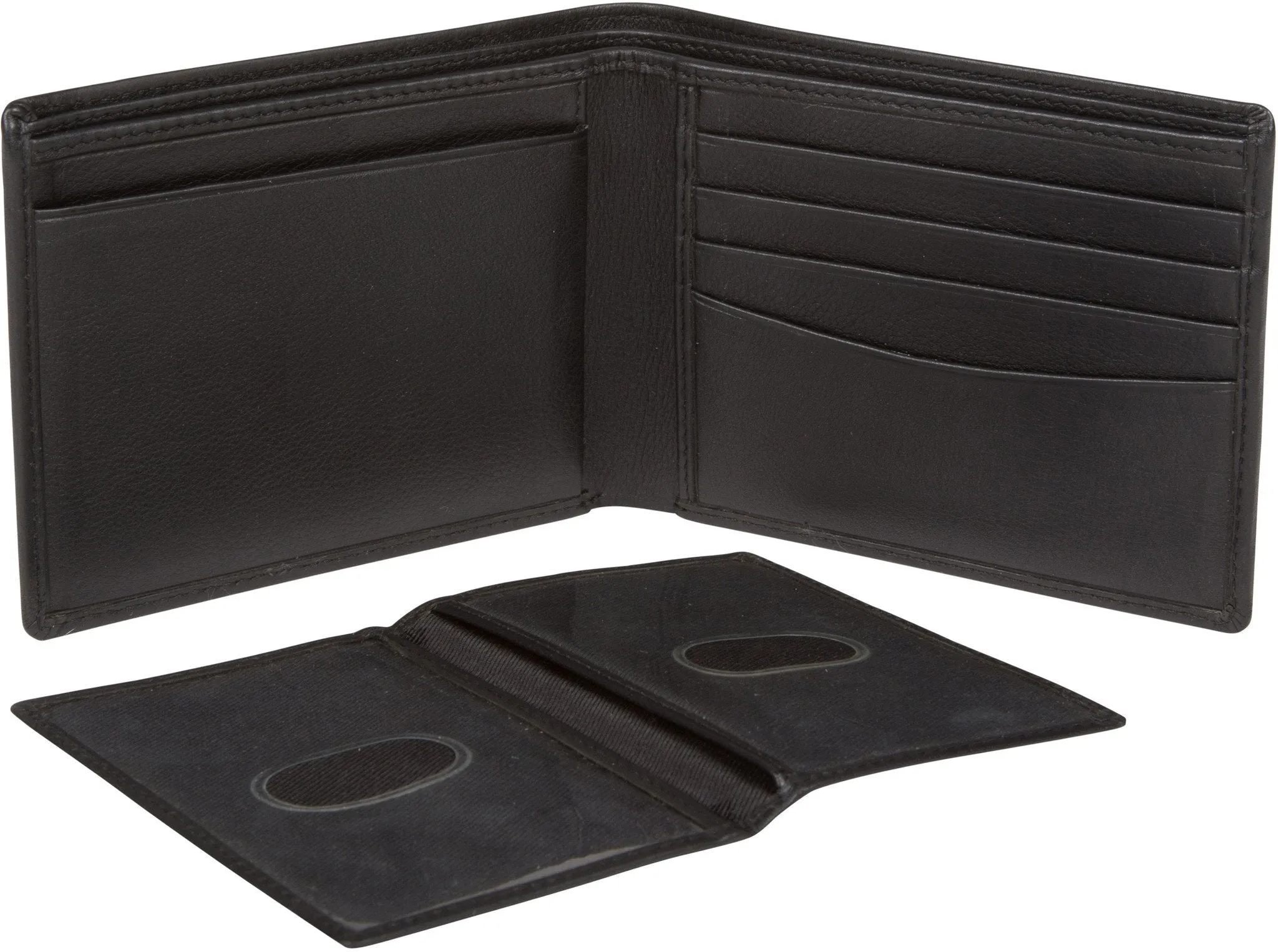 Sakkas Men's Bi-Fold Leather Wallet with Removable ID Case - Comes in a Gift bag