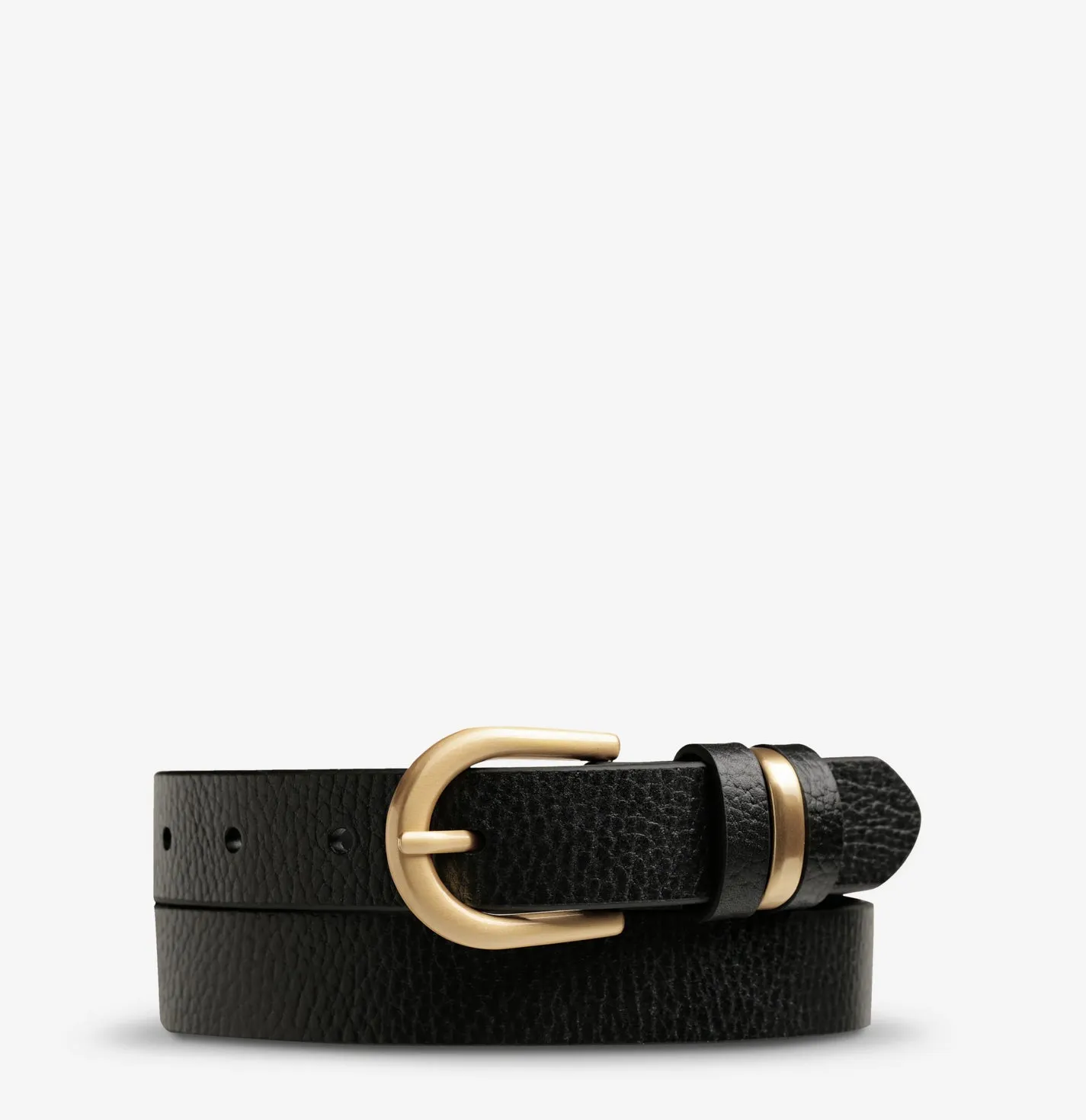 STATUS ANXIETY - Over And Over - Belt - Black/Gold