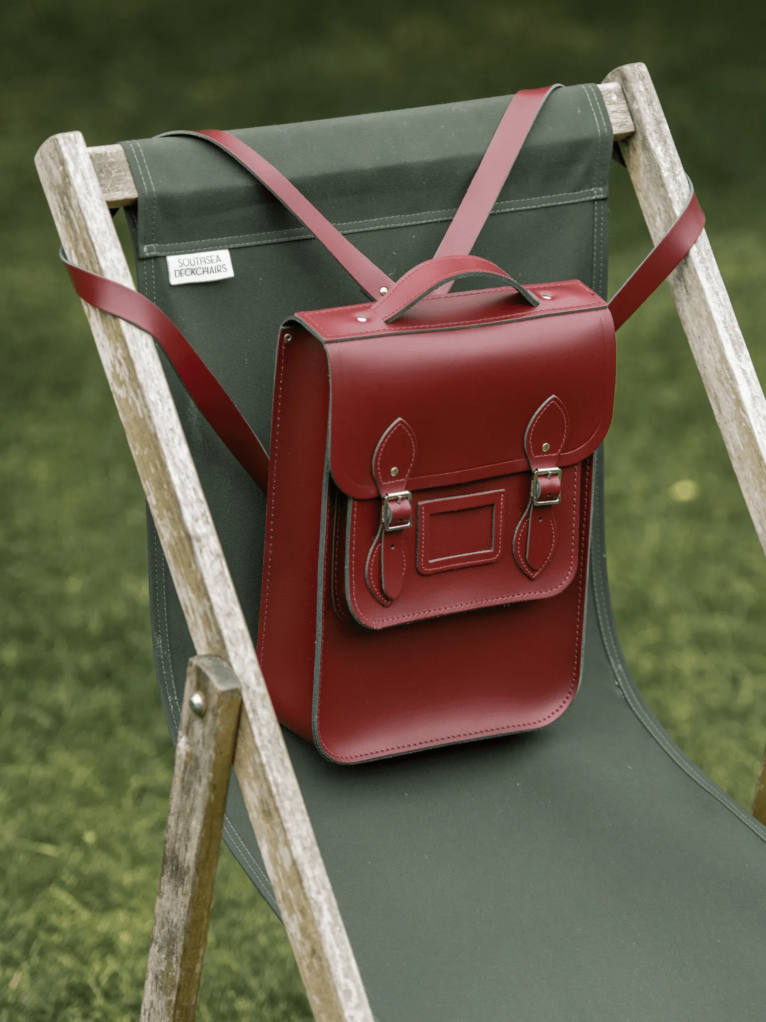 The Portrait Backpack -  Oxblood