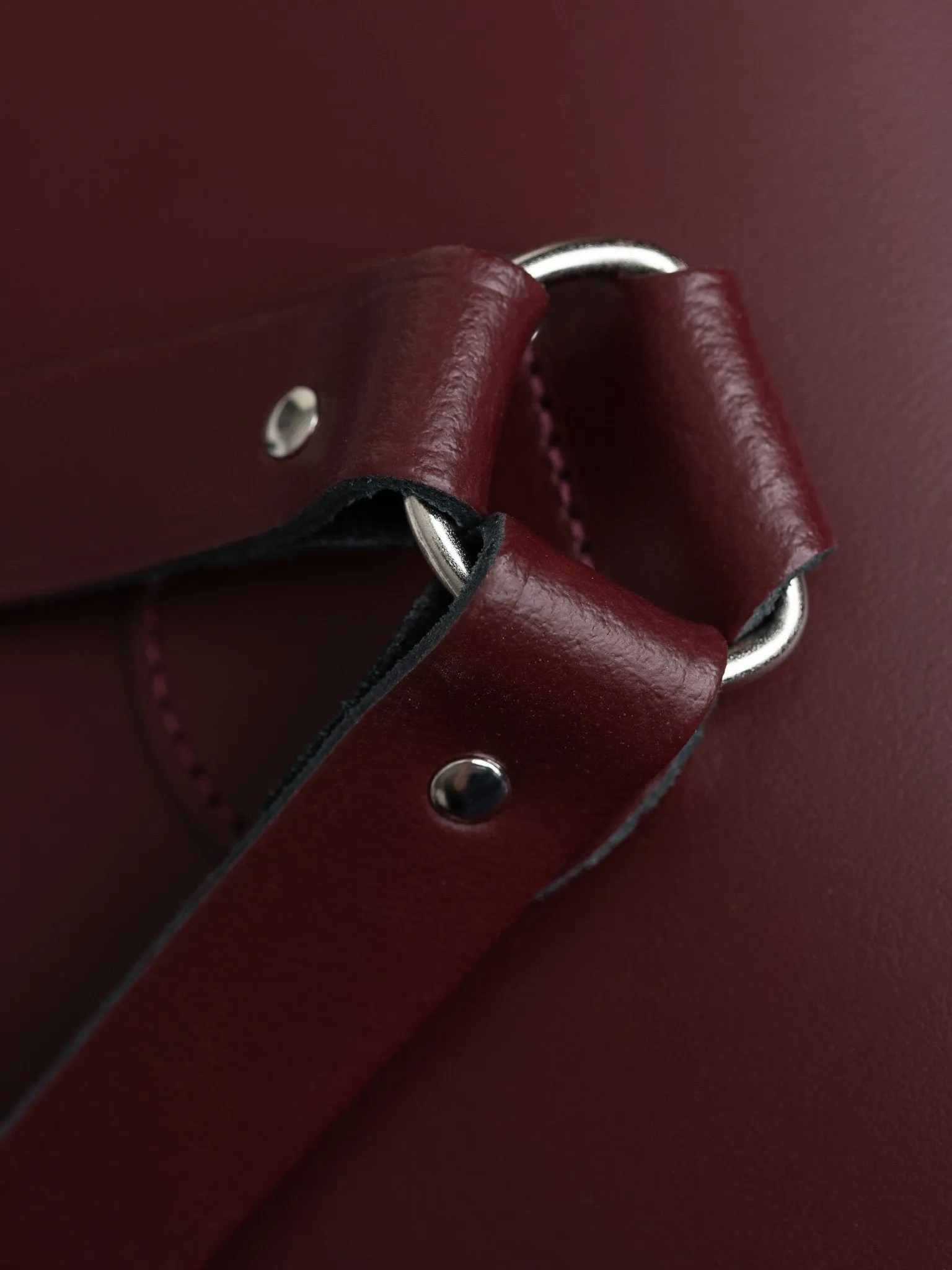 The Portrait Backpack -  Oxblood