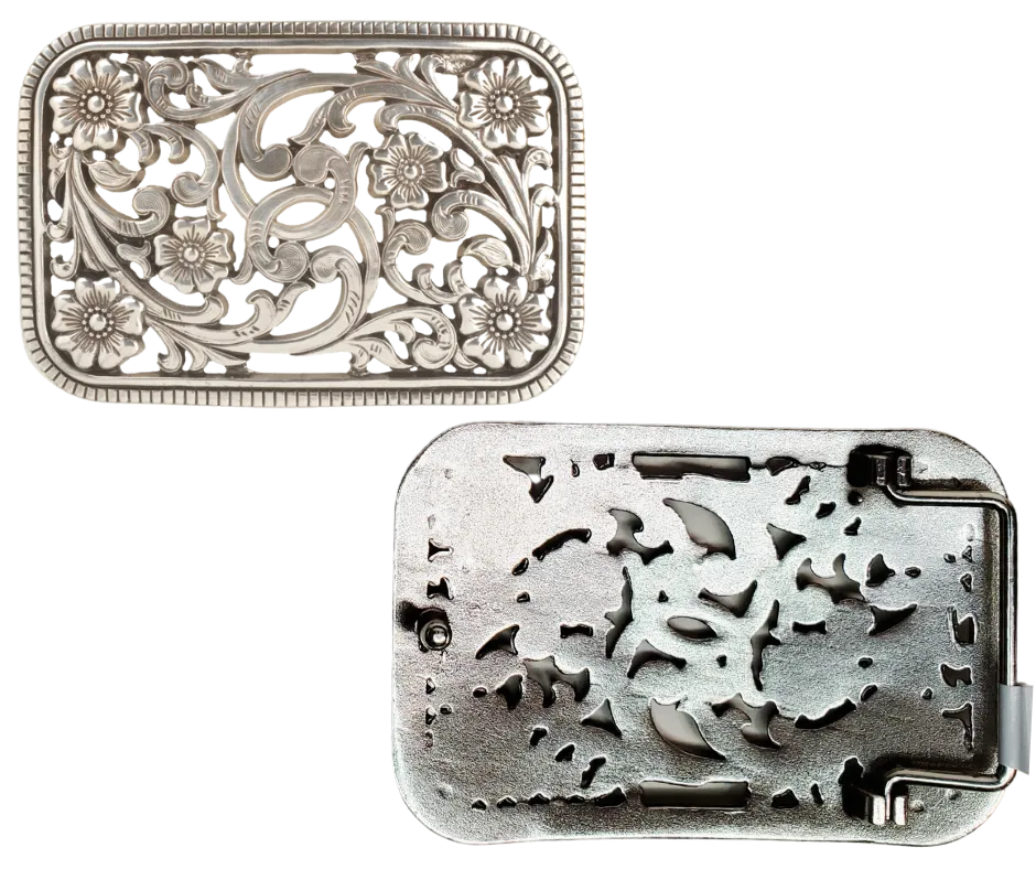 The "Marigold Vine" Belt Buckle