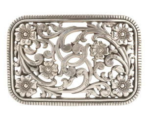 The "Marigold Vine" Belt Buckle