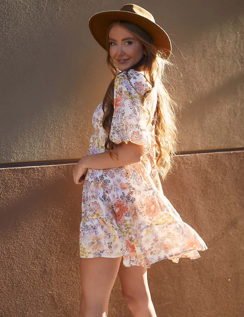 Whispering Floral Dress