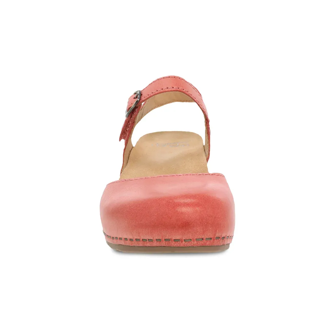 Women's Dansko Tiffani Color: Coral Milled Burnished Mary Jane